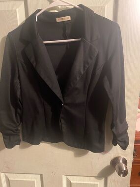 Slate & Salt Black Tailored Women's Blazer